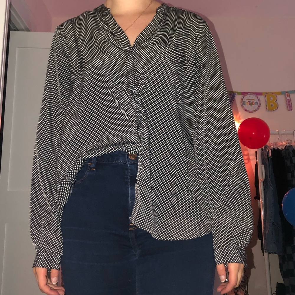 Dotted blouse